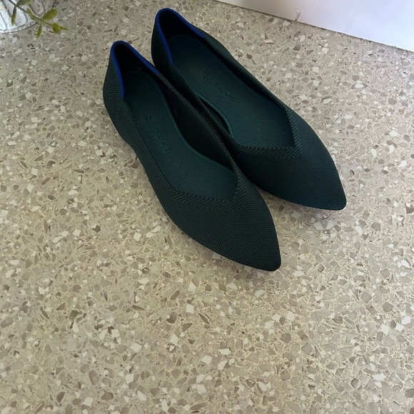 Rothy's Women's Green Point Flats - Picture 1 of 10
